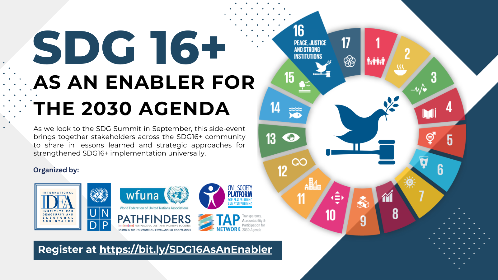 SDG16 As an Enabler Event - TAP Network