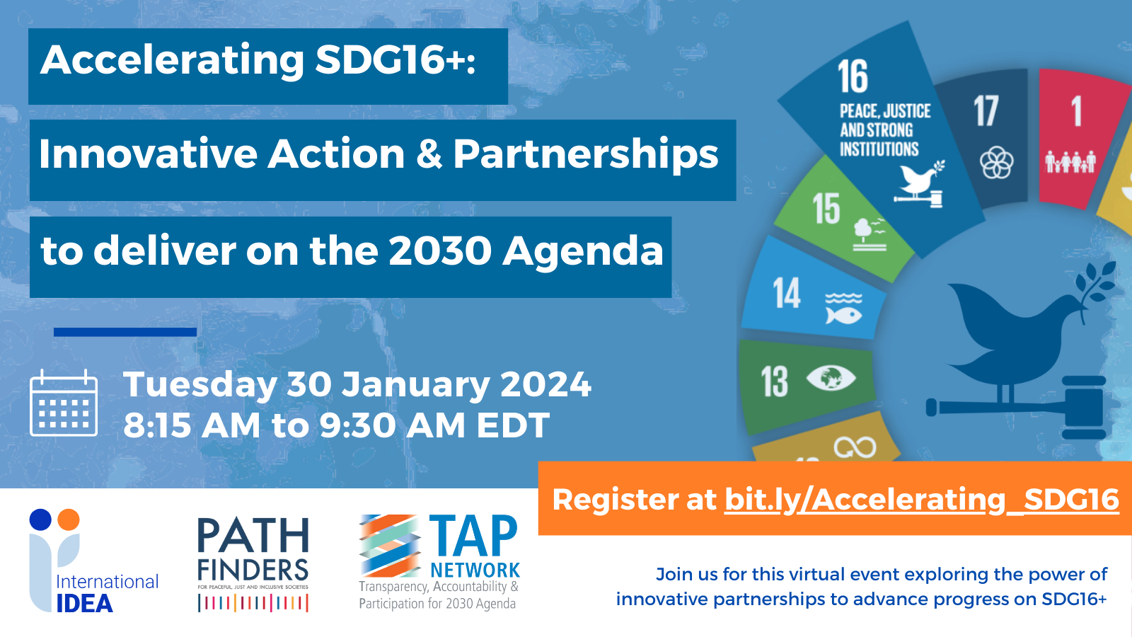 TAP Network 2024 ECOSOC Partnership Forum Side Event, "Accelerating